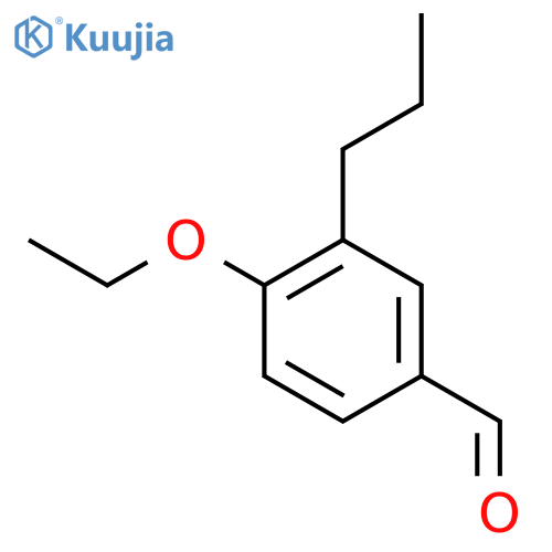 4-Ethoxy-3-propylbenzaldehyde structure