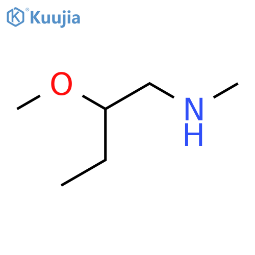 (2-methoxybutyl)(methyl)amine structure