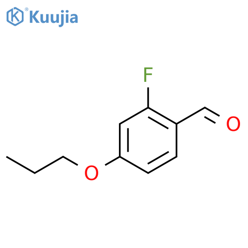 2-Fluoro-4-propoxy-benzaldehyde structure