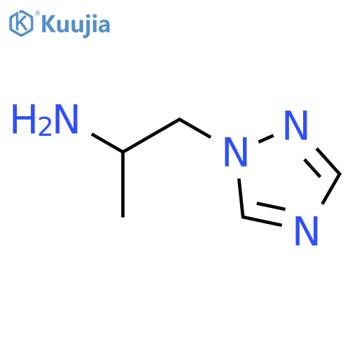 1-(1H-1,2,4-Triazol-1-yl)propan-2-amine structure
