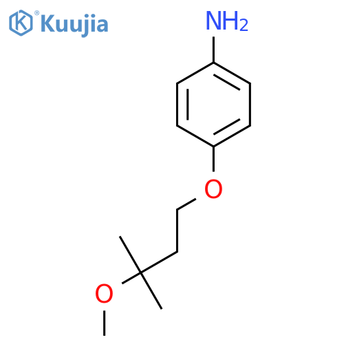 4-(3-Methoxy-3-methyl-butoxy)-phenylamine structure