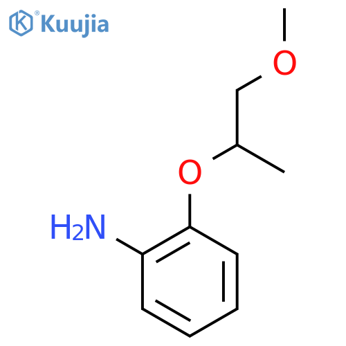 2-(2-Methoxy-1-methyl-ethoxy)-phenylamine structure