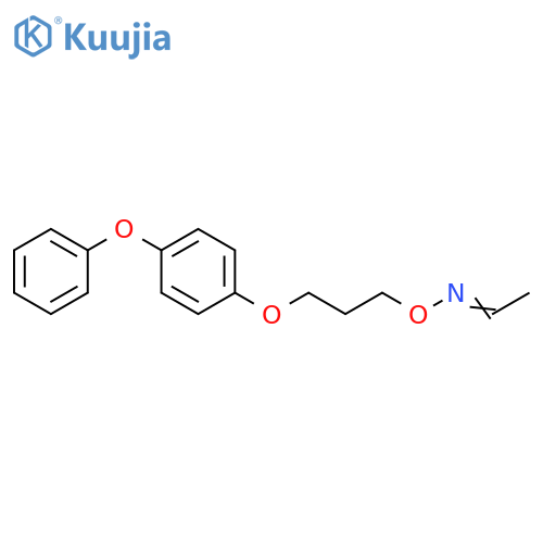 Acetaldehyde, O-[3-(4-phenoxyphenoxy)propyl]oxime structure