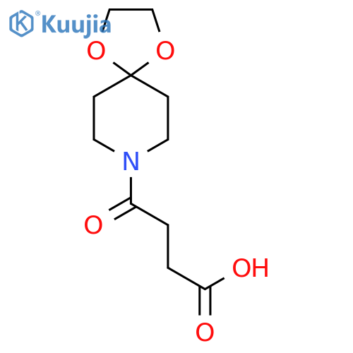 4-(1,4-Dioxa-8-azaspiro4.5dec-8-yl)-4-oxobutanoic Acid structure