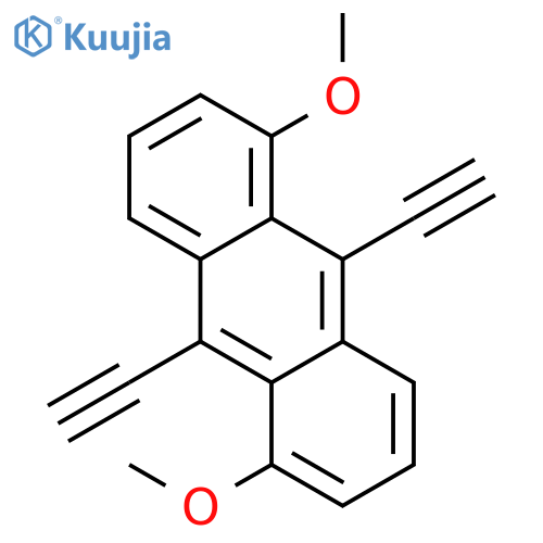 ANTHRACENE, 9,10-DIETHYNYL-1,5-DIMETHOXY- structure