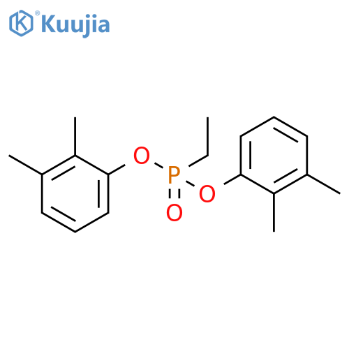 PHOSPHONIC ACID, ETHYL-, BIS(DIMETHYLPHENYL) ESTER structure