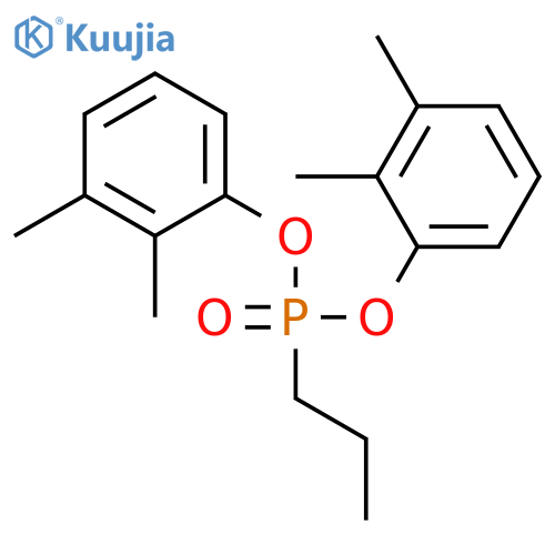 PHOSPHONIC ACID, PROPYL-, BIS(DIMETHYLPHENYL) ESTER structure