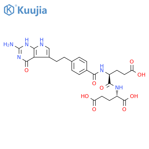 Pemetrexed L-Glutamyl-L-glutamic Acid structure