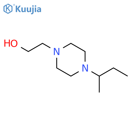 2-4-(2-Butyl)-piperazin-1-yl-ethanol structure