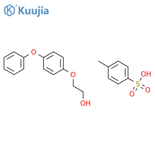 Ethanol, 2-(4-phenoxyphenoxy)-, 4-methylbenzenesulfonate structure