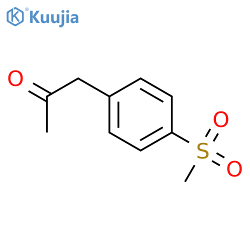 1-(4-methanesulfonylphenyl)propan-2-one structure