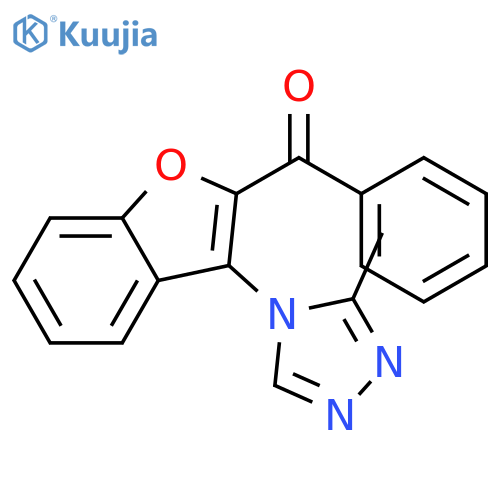METHANONE, [3-(3-METHYL-4H-1,2,4-TRIAZOL-4-YL)-2-BENZOFURANYL]PHENYL- structure