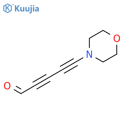 2,4-Pentadiynal, 5-(4-morpholinyl)- structure