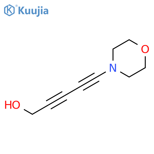 2,4-Pentadiyn-1-ol, 5-(4-morpholinyl)- structure