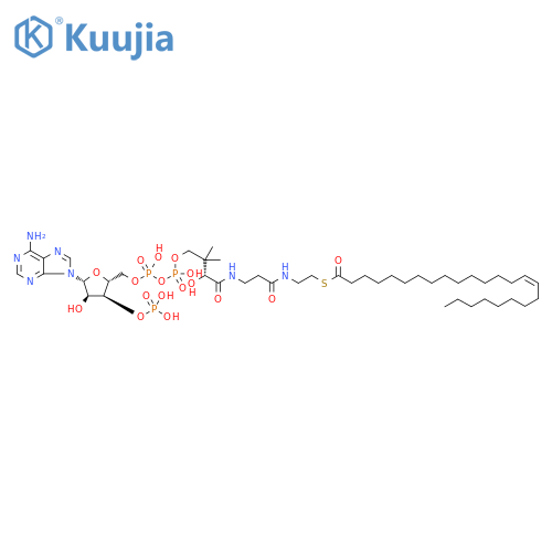 Coenzyme A, S-(15Z)-15-tetracosenoate structure