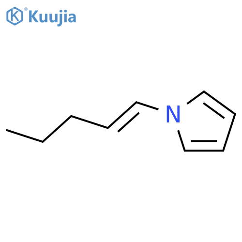 1H-Pyrrole, 1-(1-pentenyl)- structure