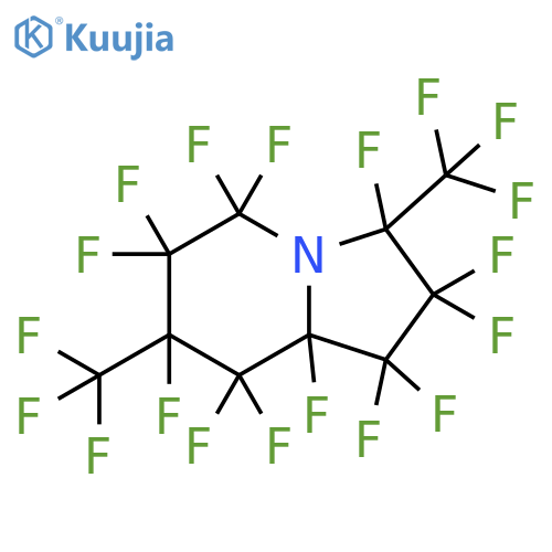 Indolizine,1,1,2,2,3,5,5,6,6,7,8,8,8a-tridecafluorooctahydro-3,7-bis(trifluoromethyl)- structure