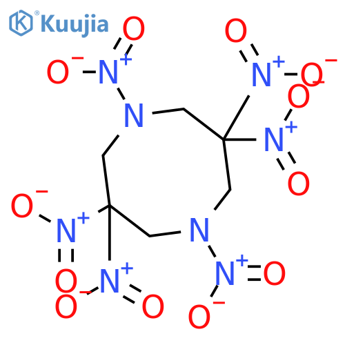 1,3,3,5,7,7-hexanitroperhydro-1,5-diazocine structure