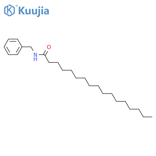 N-benzyl-heptadecanamide structure