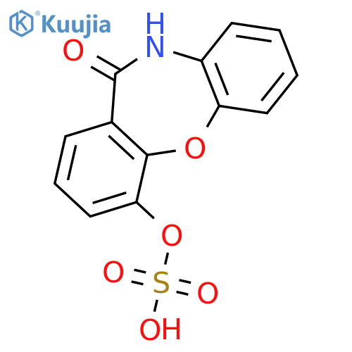 4-(Sulfooxy)dibenzb,f1,4oxazepin-11(10H)-one structure