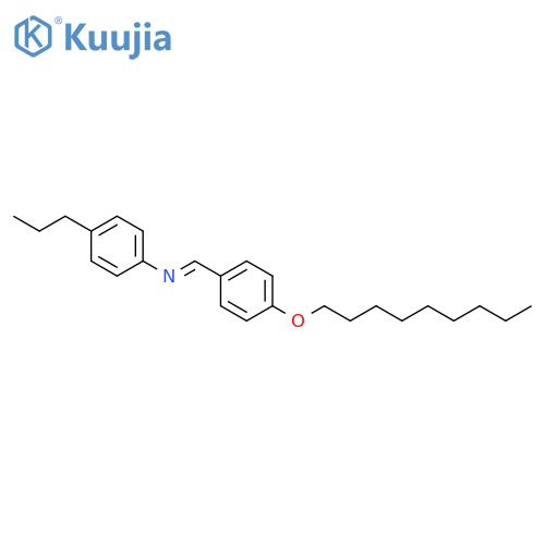 Benzenamine, N-[[4-(nonyloxy)phenyl]methylene]-4-propyl- structure