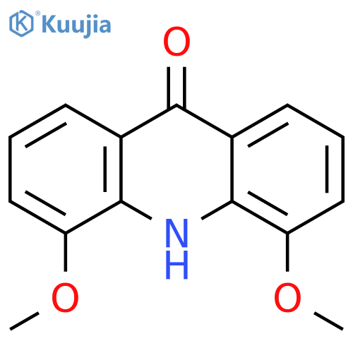 9(10H)-Acridinone, 4,5-dimethoxy- structure