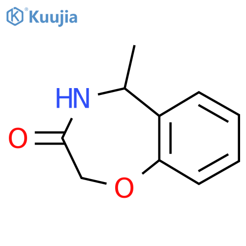 5-Methyl-4,5-dihydro-1,4-benzoxazepin-3-one structure