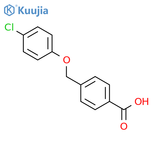 4-(4-Chlorophenoxy)methylbenzoic Acid structure
