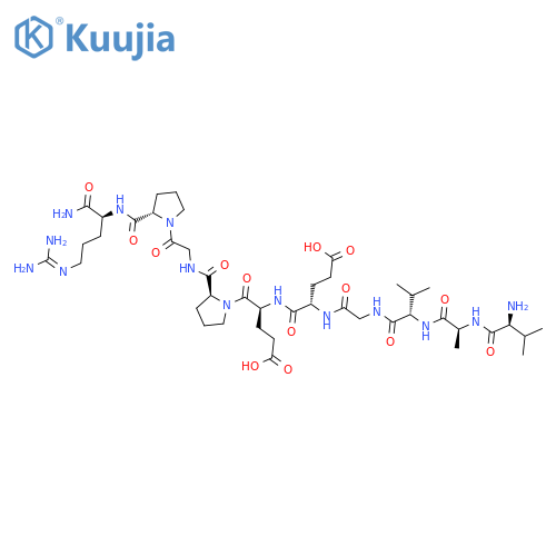 L-Argininamide,L-valyl-L-alanyl-L-valylglycyl-L-a-glutamylglycyl-L-prolylglycyl-L-prolyl- (9CI) structure