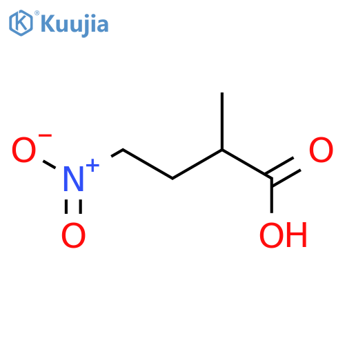 Butanoic acid, 2-methyl-4-nitro-, (R)- (9CI) structure