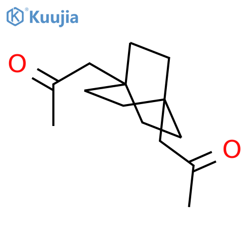 2-PROPANONE, 1,1'-BICYCLO[2.2.2]OCTANE-1,4-DIYLBIS- structure