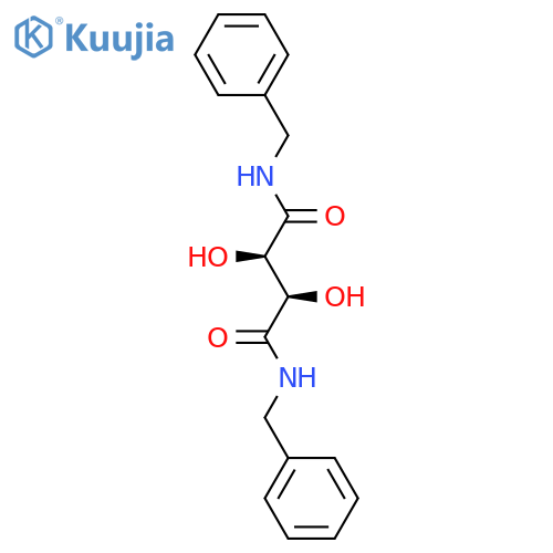 (2R,3R)-N1,N4-Dibenzyl-2,3-dihydroxysuccinamide structure