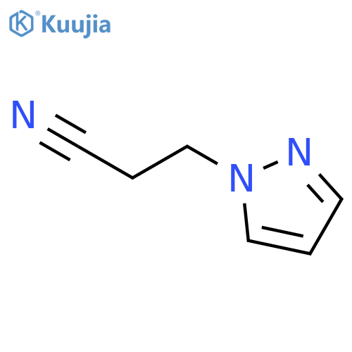 Pyrazole-1-propionitrile (>90%) structure