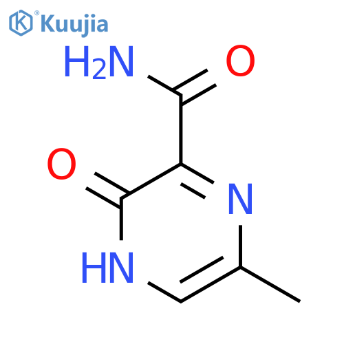 Des-(6-Flouro) 6-Methyl Favipiravir structure