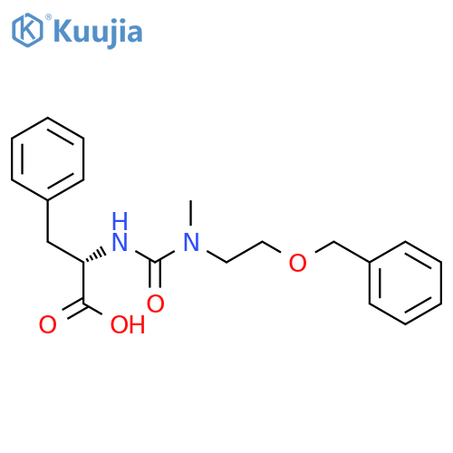 L-PHENYLALANINE, N-[[METHYL[2-(PHENYLMETHOXY)ETHYL]AMINO]CARBONYL]- structure