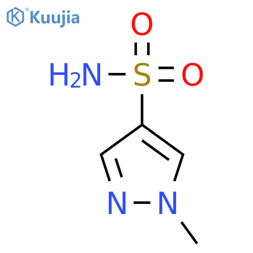 1-methyl-1H-pyrazole-4-sulfonamide structure