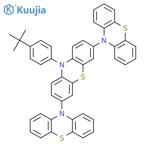 10,3':7',10''-TER-10H-PHENOTHIAZINE, 10'-[4-(1,1-DIMETHYLETHYL)PHENYL]- structure