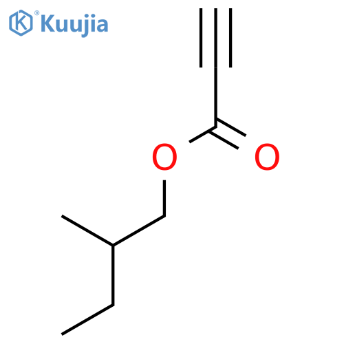 2-Propynoic acid, 2-methylbutyl ester structure