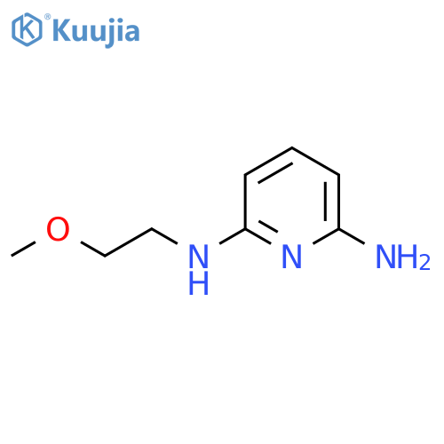 2,6-Pyridinediamine, N-(2-methoxyethyl)- structure