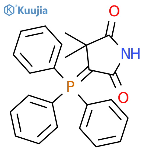 2,5-Pyrrolidinedione, 3,3-dimethyl-4-(triphenylphosphoranylidene)- structure