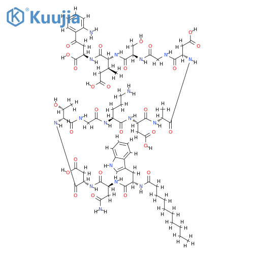 Linear DaptoMycin structure