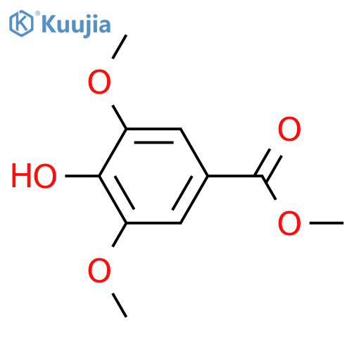 methyl 4-hydroxy-3,5-dimethoxy-benzoate structure