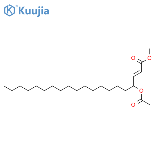 2-EICOSENOIC ACID, 4-(ACETYLOXY)-, METHYL ESTER, (E)- structure