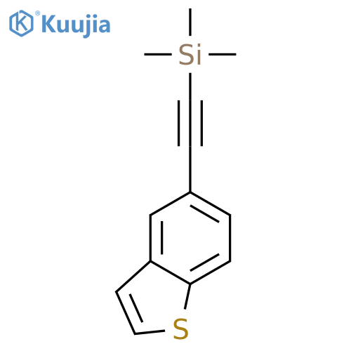 SILANE, (BENZO[B]THIEN-5-YLETHYNYL)TRIMETHYL- structure