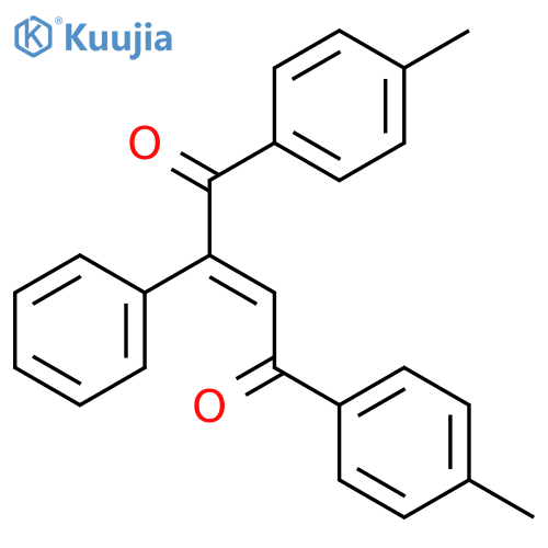 2-Butene-1,4-dione, 1,4-bis(4-methylphenyl)-2-phenyl- structure