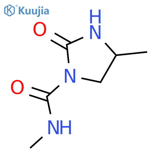 1-Imidazolidinecarboxamide,N,4-dimethyl-2-oxo- structure
