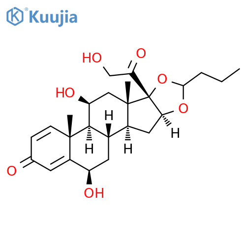 6b-Hydroxy Budesonide structure