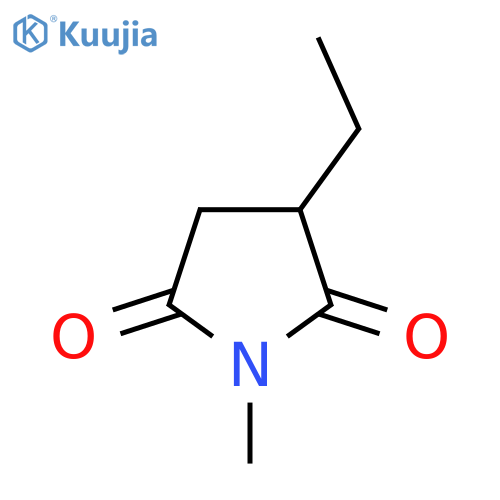 2,5-Pyrrolidinedione, ethylmethyl- structure