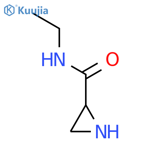 2-Aziridinecarboxamide, N-ethyl- structure