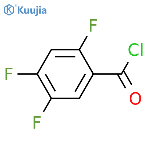 2,4,5-Trifluorobenzoyl chloride structure